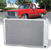 Chevrolet C/K-Series 1975-1986 / Blazer 1973-1991 / Suburban 1973-1979 / GMC C/K-Series 1975-1986 / Jimmy 1973-1991 V8 Automatic & Manual Transmission 2-Row Aluminum Radiator - Parts Agent