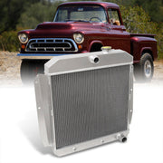 Chevrolet C/K Series 1955-1959 / GMC 100 150 1955-1959 3.8L L6 6.1L V8 Automatic & Manual Transmission Aluminum Radiator - Parts Agent