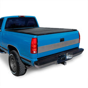 Chevrolet C/K Silverado 1988-2007 / GMC C/K Sierra 1988-2007 8FT Hard 4 Fold Truck Tonneau Bed Cover (Long Bed 8´) - Parts Agent