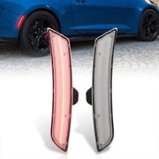 Chevrolet Camaro 2016-2022 Rear Red LED Side Marker Clear Len - Parts Agent
