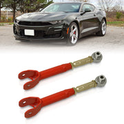 Chevrolet Camaro 2016-2022 Rear Upper Adjustable Control Arms Red - Parts Agent