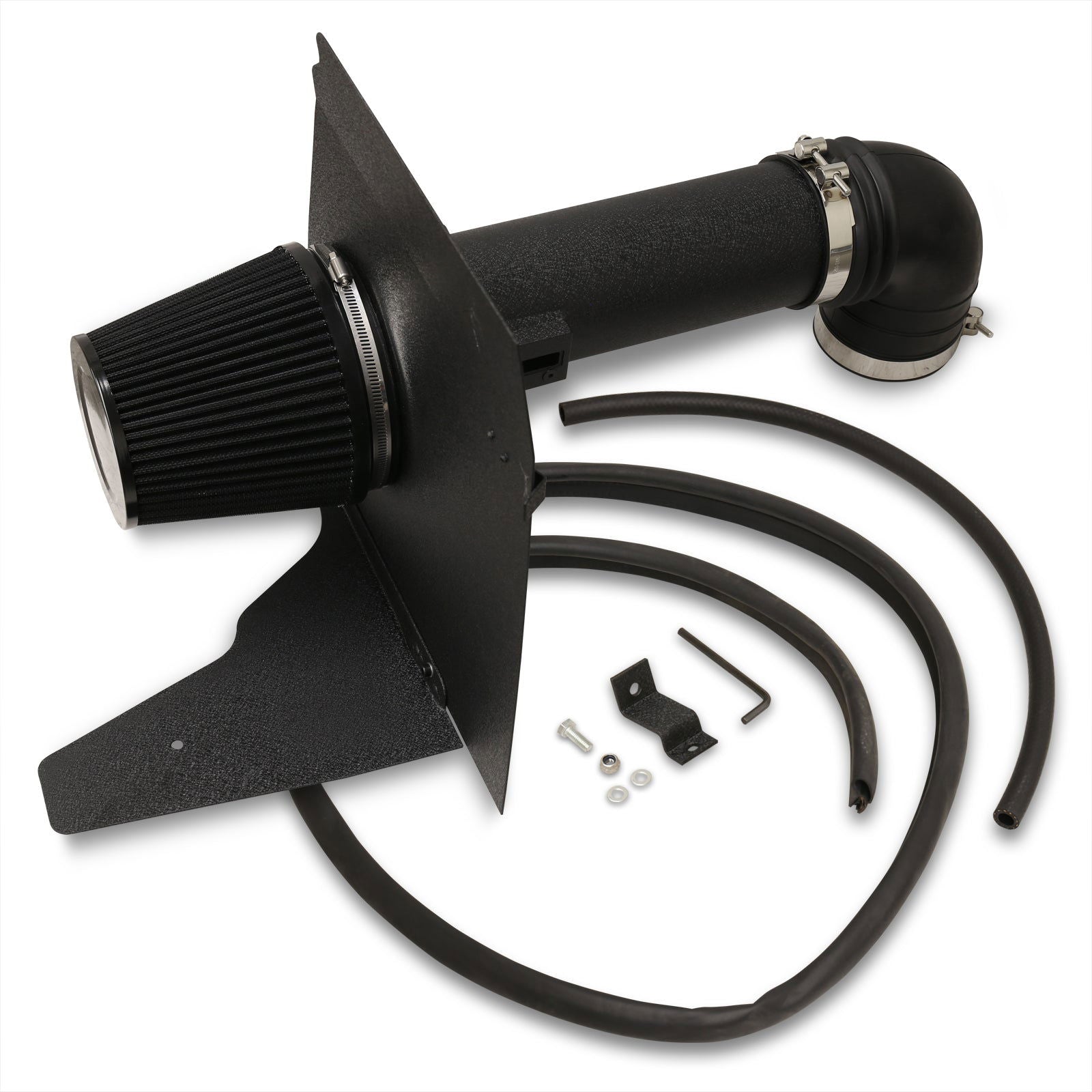Chevrolet Camaro 6.2L V8 2010-2015 Cold Air Intake Black + Heat Shield - Parts Agent