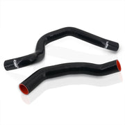 Chevrolet Camaro V8 M/T 1967-1969 / Pontiac Firebird V8 M/T 1967-1969 Silicone Radiator Hoses Black - Parts Agent
