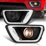 Chevrolet Colorado 2015-2020 Front Fog Lights Smoked Len (Includes Switch & Wiring Harness) - Parts Agent