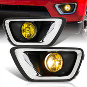 Chevrolet Colorado 2015-2020 Front Fog Lights Yellow Len (Includes Switch & Wiring Harness) - Parts Agent