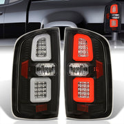 Chevrolet Colorado 2015-2022 / GMC Canyon 2015-2022 LED Bar Tail Lights Black Housing Clear Len - Parts Agent