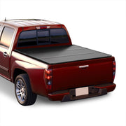 Chevrolet Colorado 6FT 2004-2012 / GMC Canyon 6FT 2004-2012 / Isuzu I-280 2006 / I-290 2007-2008 / I-370 2007-2008 Hard Tri Fold Truck Tonneau Bed Cover (Standard Short Bed 6´) - Parts Agent
