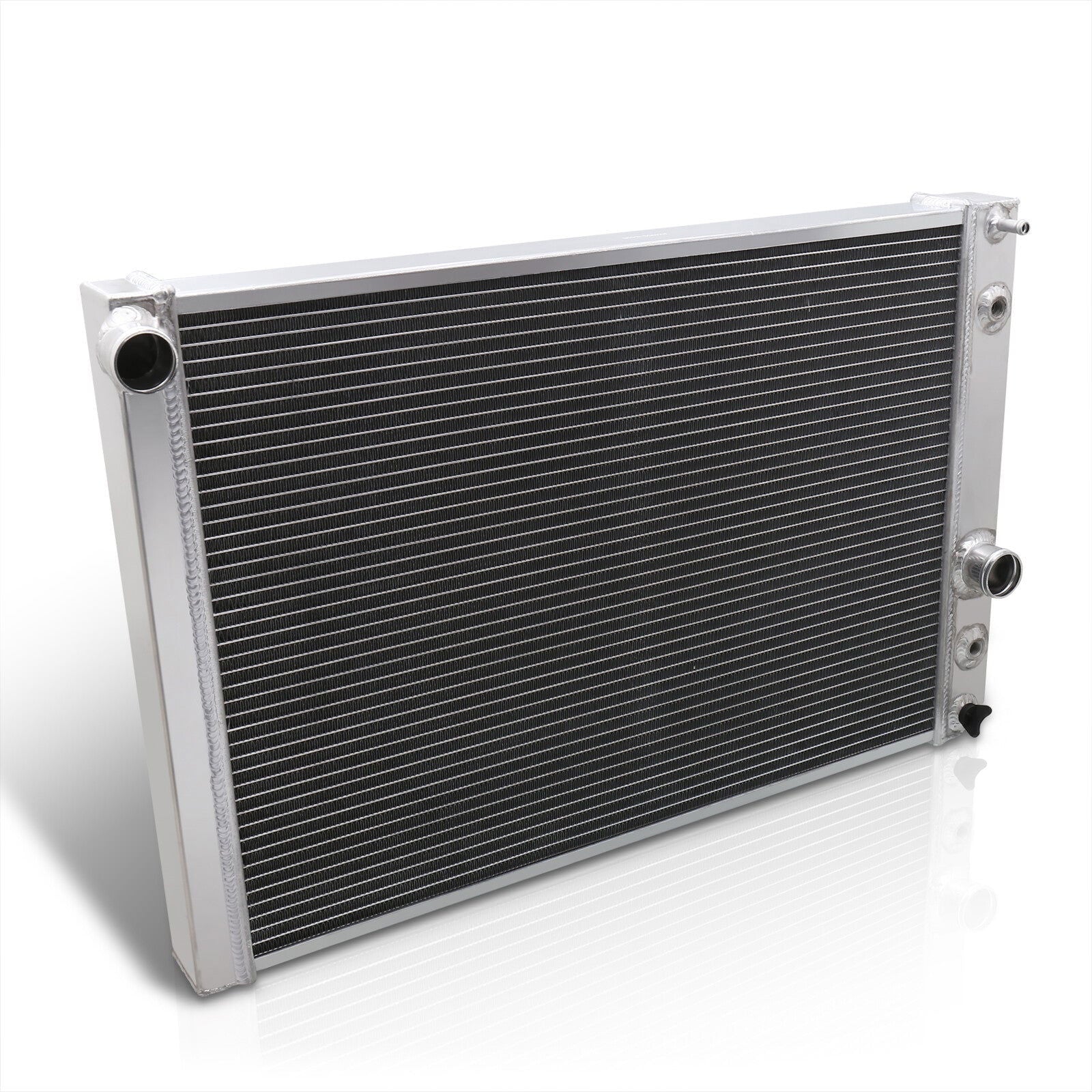 Chevrolet Corvette 1991-1996 Small Block SBC 150 210 V8 Manual Transmission Aluminum Radiator - Parts Agent
