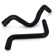 Chevrolet Corvette 5.7L LT1 V8 1991-1996 Silicone Radiator Hoses Black - Parts Agent