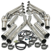 Chevrolet Corvette C6 2005-2013 Stainless Steel Long Tube Header + X-Pipe - Parts Agent