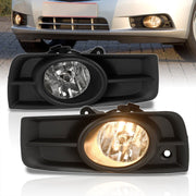 Chevrolet Cruze 2010-2014 Front Fog Lights Clear Len (Includes Switch & Wiring Harness) - Parts Agent