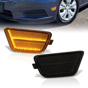 Chevrolet Cruze 2011-2015 / Limited 2016 Front Amber LED Side Marker Lights Smoke Len - Parts Agent