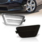 Chevrolet Cruze 2011-2015 / Limited 2016 Front White LED Side Marker Lights Smoke Len - Parts Agent