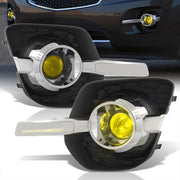 Chevrolet Equinox (Old Body Side 2016) 2010-2016 Front Fog Lights Yellow Len (Includes Switch & Wiring Harness) - Parts Agent