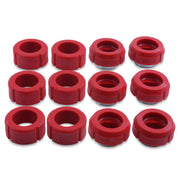 Chevrolet GMC C/K C10 C20 C30 1981-1986 / K10 K20 K30 1981-1987 / GMC K1500 K2500 K3500 1981-1985 Body Mount Bushings Kit Red (Regular Cab) - Parts Agent