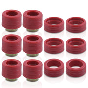 Chevrolet GMC C/K C1500 C2500 C3500 K1500 K2500 K3500 1988-1998 Body Mount Bushings Kit Red (Standard Cab) - Parts Agent