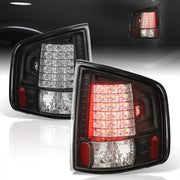 Chevrolet S10 Truck 1994-2004 / GMC Sonoma 1994-2004 / Isuzu Hombre 1996-2000 LED Tail Lights Black Housing Clear Len - Parts Agent