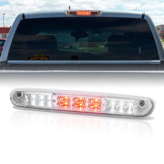 Chevrolet Silverado 1500 2007-2013 / Silverado 2500 3500 2007-2014 / GMC Sierra 1500 2007-2013 / Sierra 2500 3500 2007-2014 / Hummer H3T 2009-2010 LED 3rd Brake Light Chrome Housing Clear Len - Parts Agent