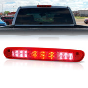 Chevrolet Silverado 1500 2007-2013 / Silverado 2500 3500 2007-2014 / GMC Sierra 1500 2007-2013 / Sierra 2500 3500 2007-2014 / Hummer H3T 2009-2010 LED 3rd Brake Light Chrome Housing Red Len - Parts Agent