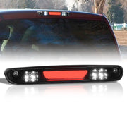 Chevrolet Silverado 1500 2007-2013 / Silverado 2500 3500 2007-2014 / GMC Sierra 1500 2007-2013 / Sierra 2500 3500 2007-2014 / Hummer H3T 2009-2010 LED Bar 3rd Brake Light Black Housing Clear Len (Version 2) - Parts Agent