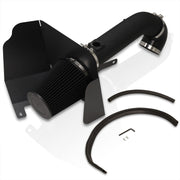 Chevrolet Silverado 1500 2009-2013 / Avalanche 2009-2013 / Suburban 1500 2009-2014 / Tahoe 2009-2014 / Cadillac Escalade 2009-2014 / GMC Sierra 1500 2009-2013 / Yukon XL 2009-2014 4.8L 5.3L 6.0L 6.2L V8 Cold Air Intake Black + Heat Shield - Parts Agent