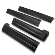 Chevrolet Silverado 1999-2006 / GMC Sierra 1999-2006 Rocker Panel Protector Guard Cover Trim Black (Full 4 Door Extended Cab Models Only) - Parts Agent