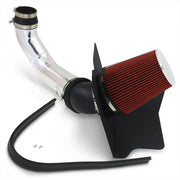 Chevrolet Silverado 2500HD 3500 2004-2005 / GMC Sierra 2004-2005 6.6L V8 Cold Air Intake Polished + Heat Shield - Parts Agent