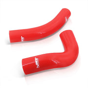 Chevrolet Small Block SBC 150 210 V8 1955-1957 Silicone Radiator Hoses Red - Parts Agent
