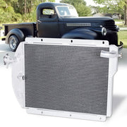 Chevrolet Truck 1941-1946 / GMC Truck 1941-1946 L6 Automatic & Manual Transmission Aluminum Radiator - Parts Agent