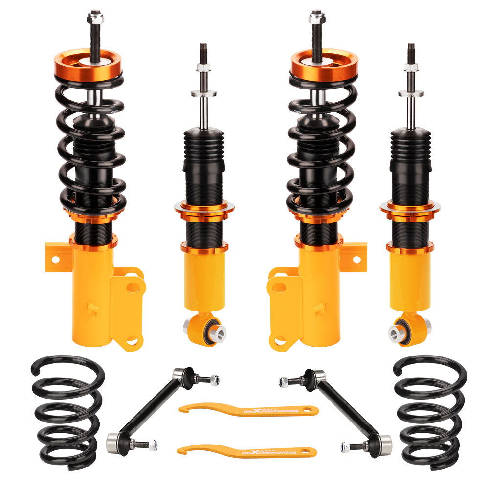 Chevy Camaro All Models 2010-2015 Suspension Adj. Height Coil Springs Struts Coilover Kits lowering kit - Parts Agent