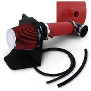 Chrysler 300C 2005-2010 / Dodge Charger 2006-2010 / Challenger 2008-2010 / Magnum 2005-2008 5.7L 6.1L V8 Cold Air Intake Red + Heat Shield - Parts Agent