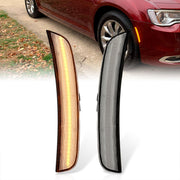 Chrysler 300 300C 2015-2023 Front Amber LED Side Marker Clear Len - Parts Agent