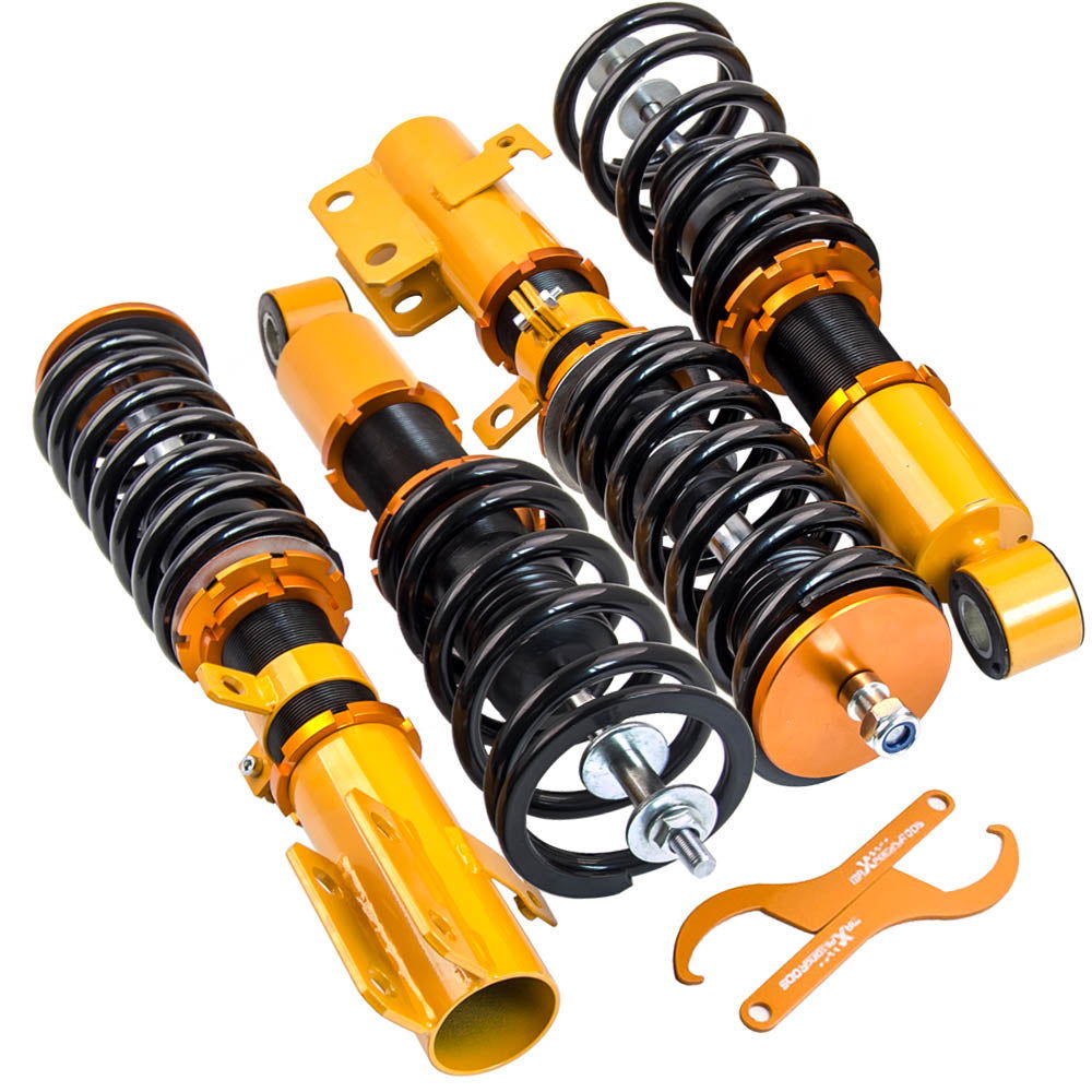 Coilover Shock Toyota Celica 2000-2006 GT GTSZZT230 ZZT231 Front and Rear Struts Spring Coilovers lowering kit - Parts Agent