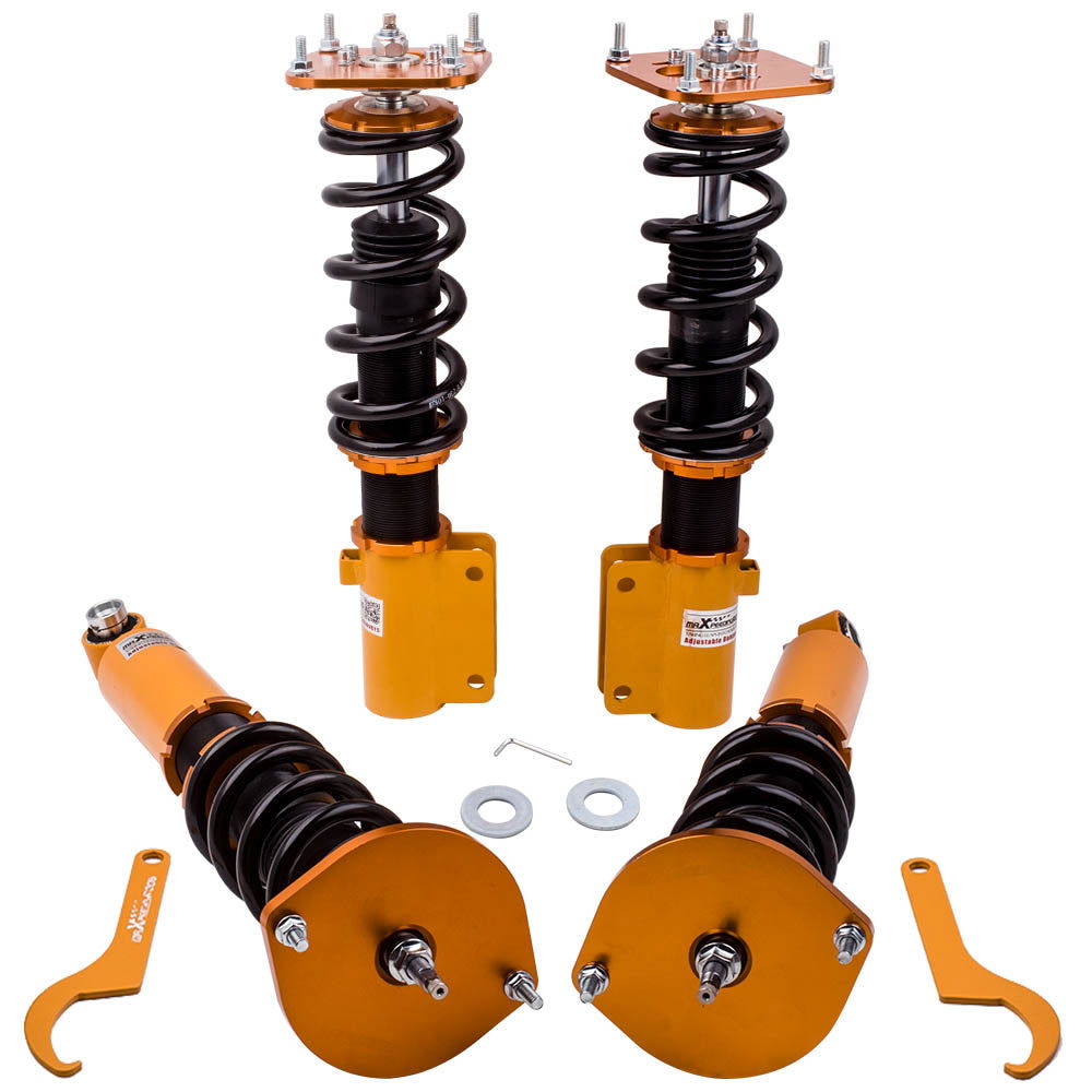 Coilover Shocks Mazda RX7 FC FC3S 1986 1987 1988 1990 91 2 x Front +2 x Rear lowering kit - Parts Agent