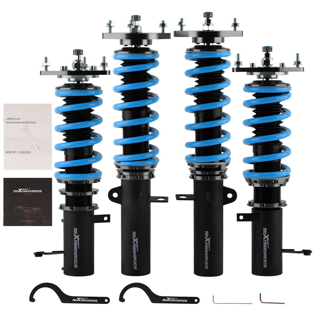 Coilover Spring Shock ForToyota Corolla E90 1988-1999 24 ways damping adjustable Coilover lowering kit - Parts Agent