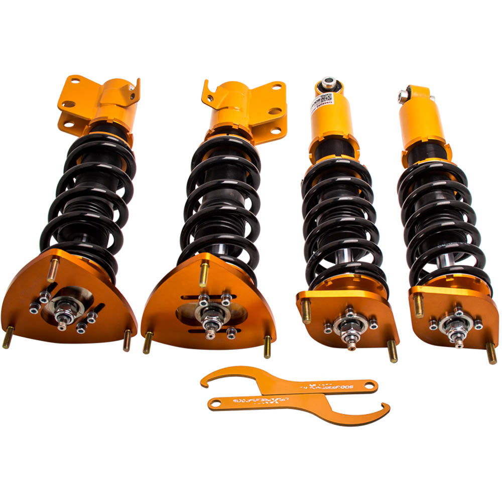 Coilover Struts Shock Suspension Kit Impreza WRX sedan/hatchback 2008-2014 Adj. Damper lowering kit - Parts Agent