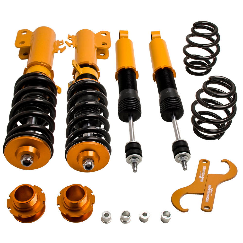 Coilovers Shock Strut Kit Toyota Yaris 13-14 Coil Over Suspension Adj Height lowering kit - Parts Agent