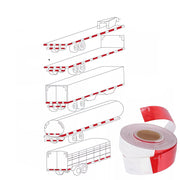 Conspicuity Tape 2”x150’ Safety DOT-C2 Approved Reflective Trailer Warning Sign - Parts Agent