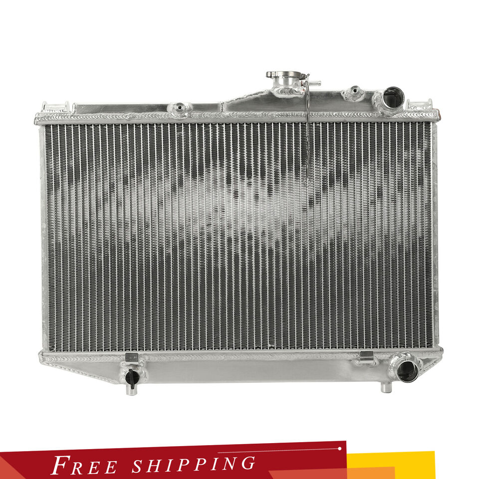 Core Performance Radiator 2 Row Aluminum For 84-87 Toyota Corolla AE86 4AGE 1.6L - Parts Agent