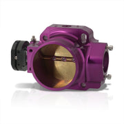 D/B/F/H-Series 68mm Throttle Body Plate Purple w/ Chrome Gate - Parts Agent