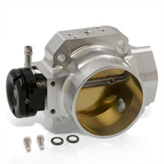 D/B/F/H-Series 70mm Throttle Body Plate Chrome w/ Chrome Gate - Parts Agent