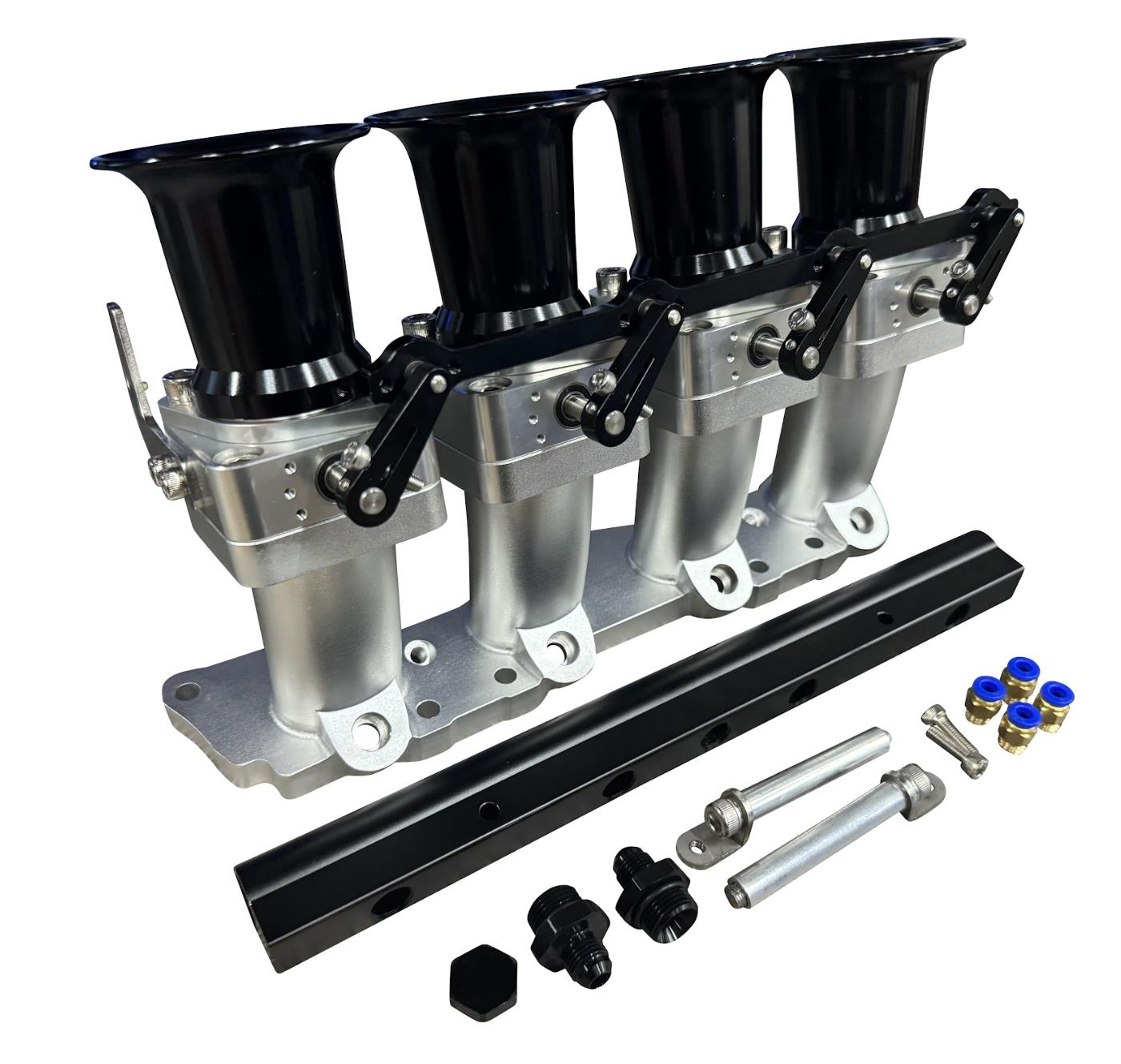 D Series D16 Billet 45mm ITB Intake Manifold Individual Throttle Bodies CNC 1.6L - Parts Agent
