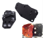 Dingo Sliders Adjustable Motor Mounts Adapters Black Steel LS Engine Swaps USA - Parts Agent