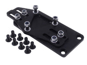 Dingo Sliders Adjustable Motor Mounts Adapters Black Steel LS Engine Swaps USA - Parts Agent
