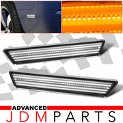 Dodge Challenger 2008-2014 / Charger 2011-2014 Amber LED Rear Side Marker Lights Clear Len - Parts Agent
