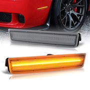 Dodge Challenger 2015-2022 Front Amber LED Side Marker Clear Len - Parts Agent
