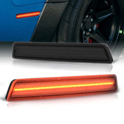 Dodge Challenger 2015-2022 Rear Red LED Side Marker Smoke Len - Parts Agent