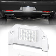 Dodge Dart 2013-2016 / Challenger 2008 - 2014 / Avenger 2008 -2014 / Charger 2006-2014 / Magnum 2005-2008 White SMD LED License Plate Lights Clear Len - Parts Agent