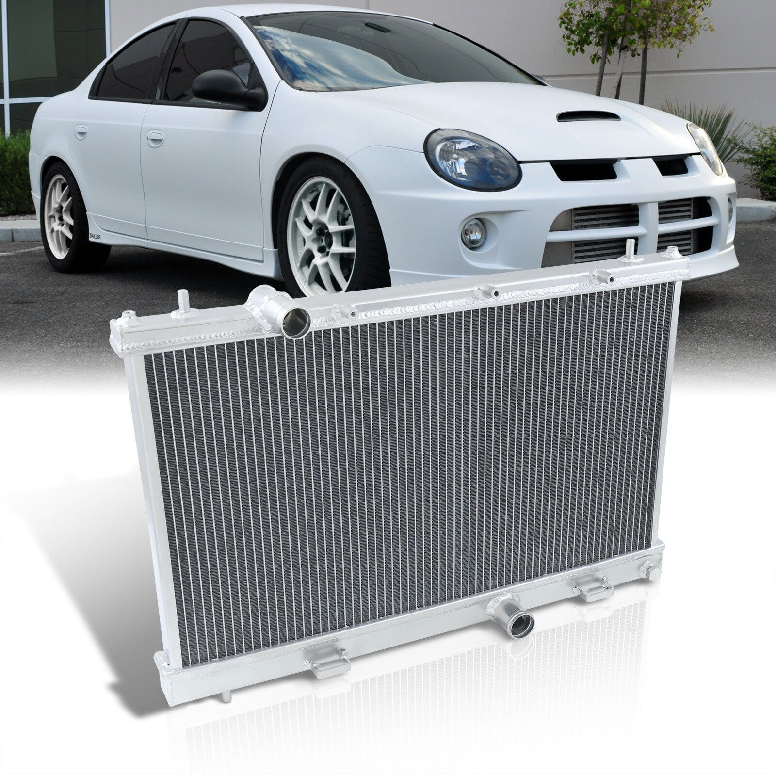 Dodge Neon SRT-4 2003-2005 Manual Transmission Aluminum Radiator - Parts Agent