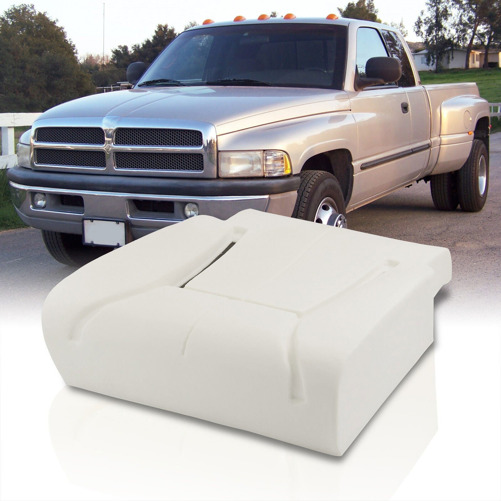Dodge Ram 1500 1998-2001 / 2500 3500 1998-2002 Front Driver Seat Bottom Replacement Foam Cushion Pad - Parts Agent